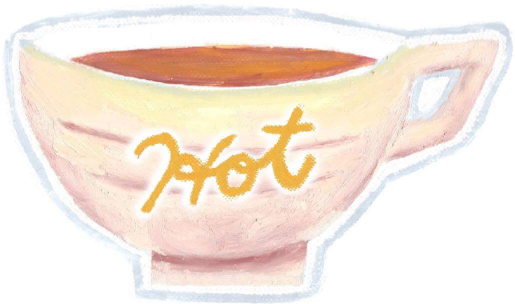 ホットティーイラスト