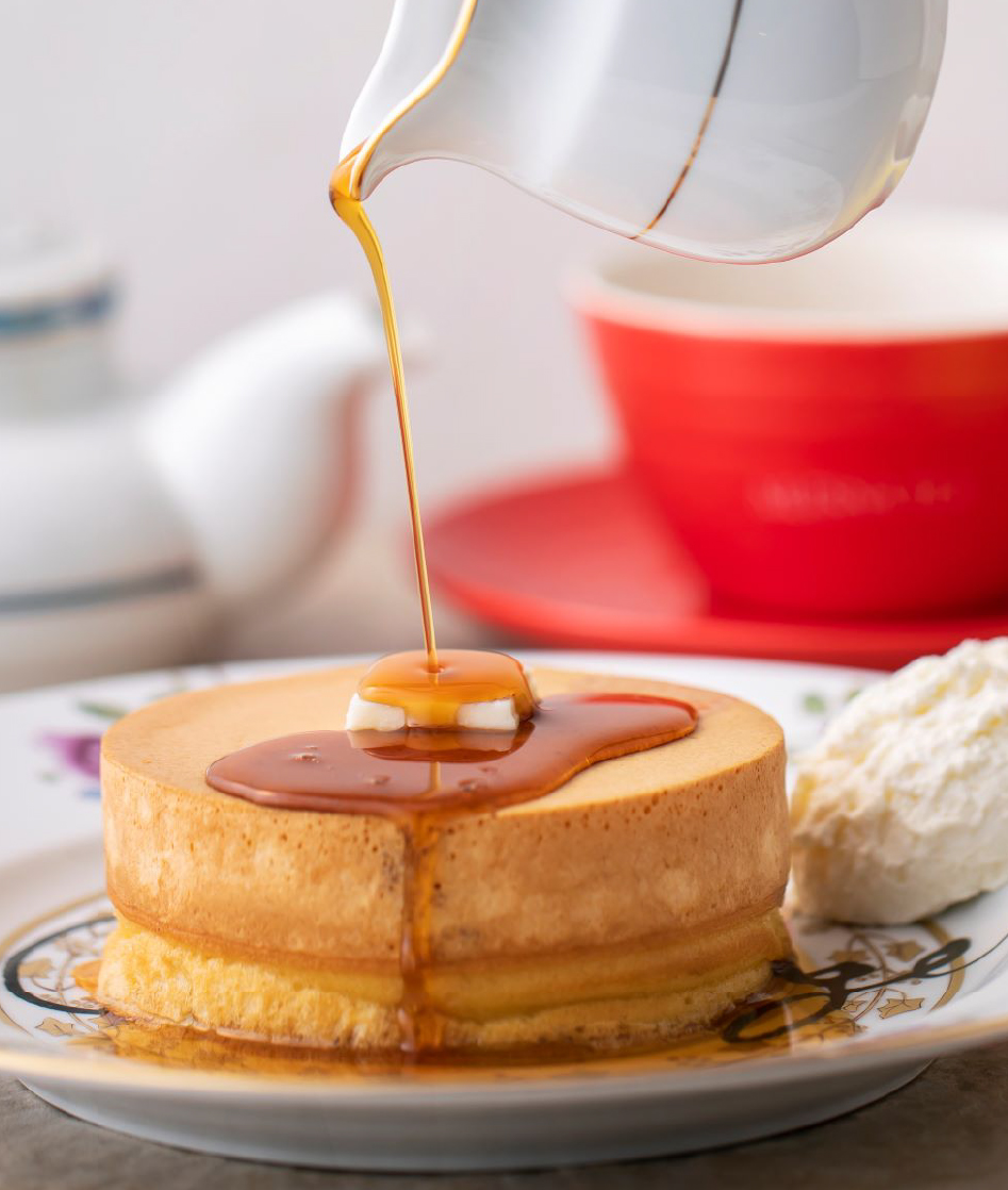ホットケーキ パンケーキ ティーソース