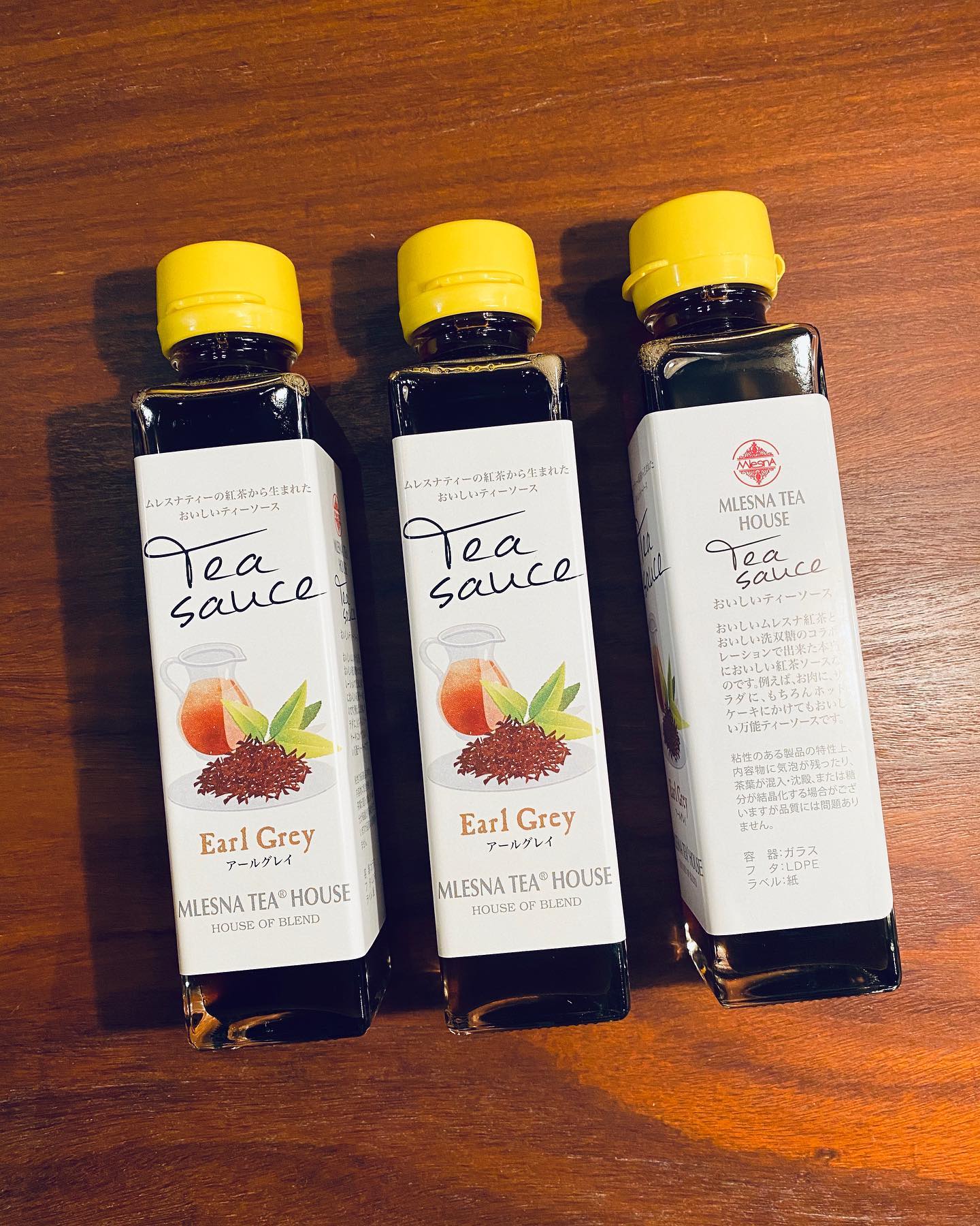 紅茶 ムレスナティー 【ムレスナティー】ティーソース(アールグレイ) ムレスナティーの紅茶から生まれたおいしいティーソース