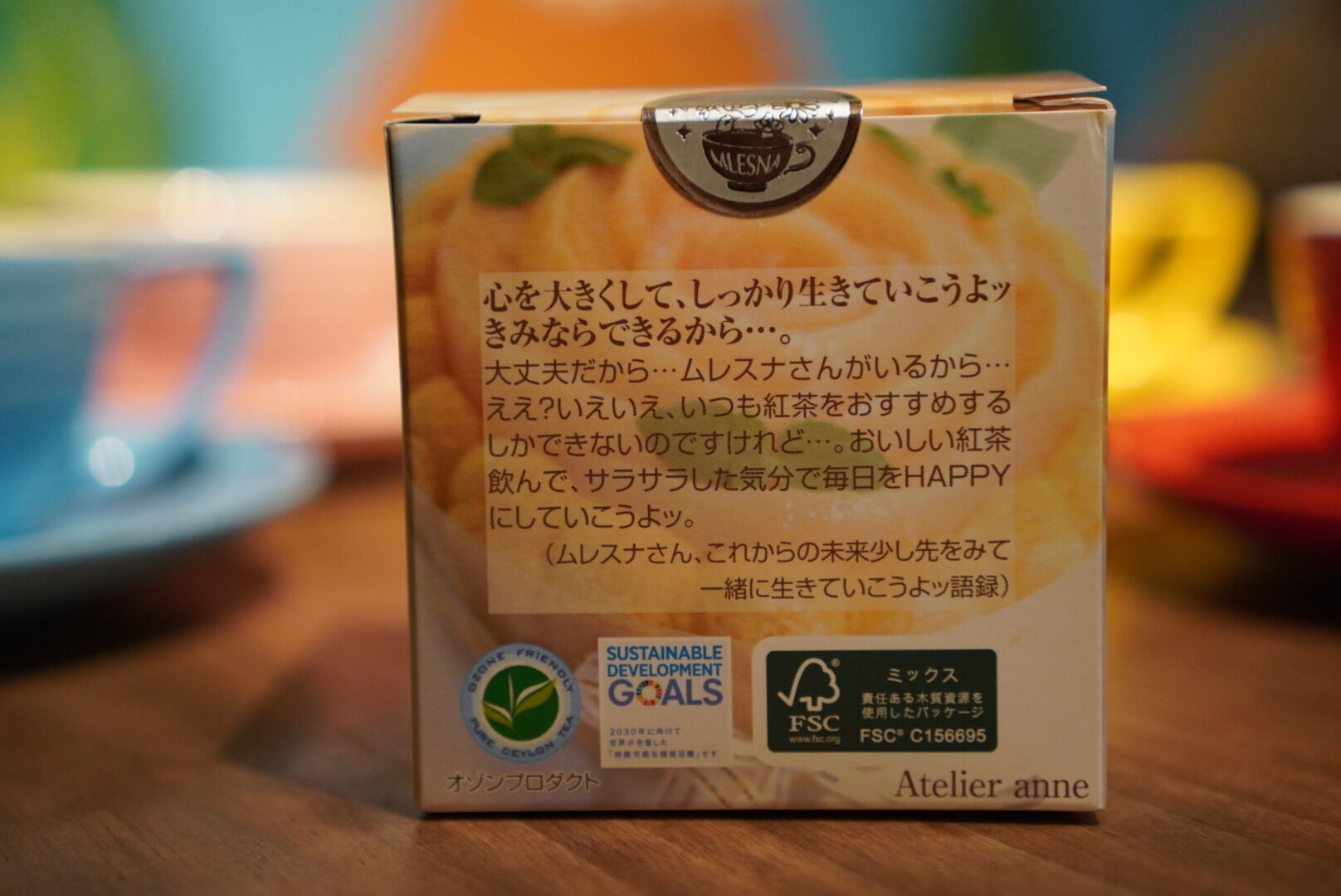 紅茶 ムレスナティー 白桃メロン ときめいて桃キラキラよッのおいしい紅茶