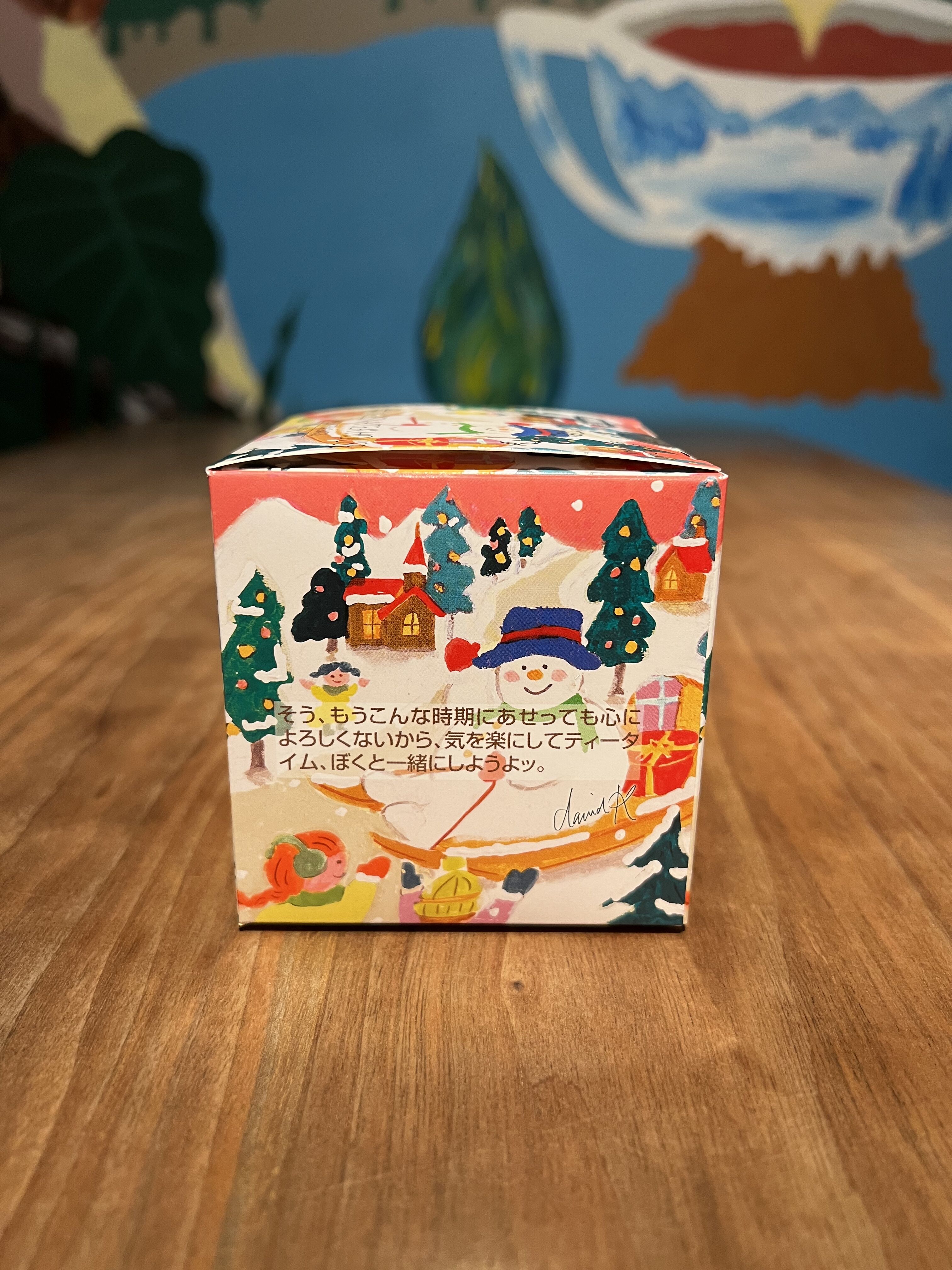 紅茶 ムレスナティー お菓子のようなストロベリーチョコレート 毎日スノーマンに来てほしいのです