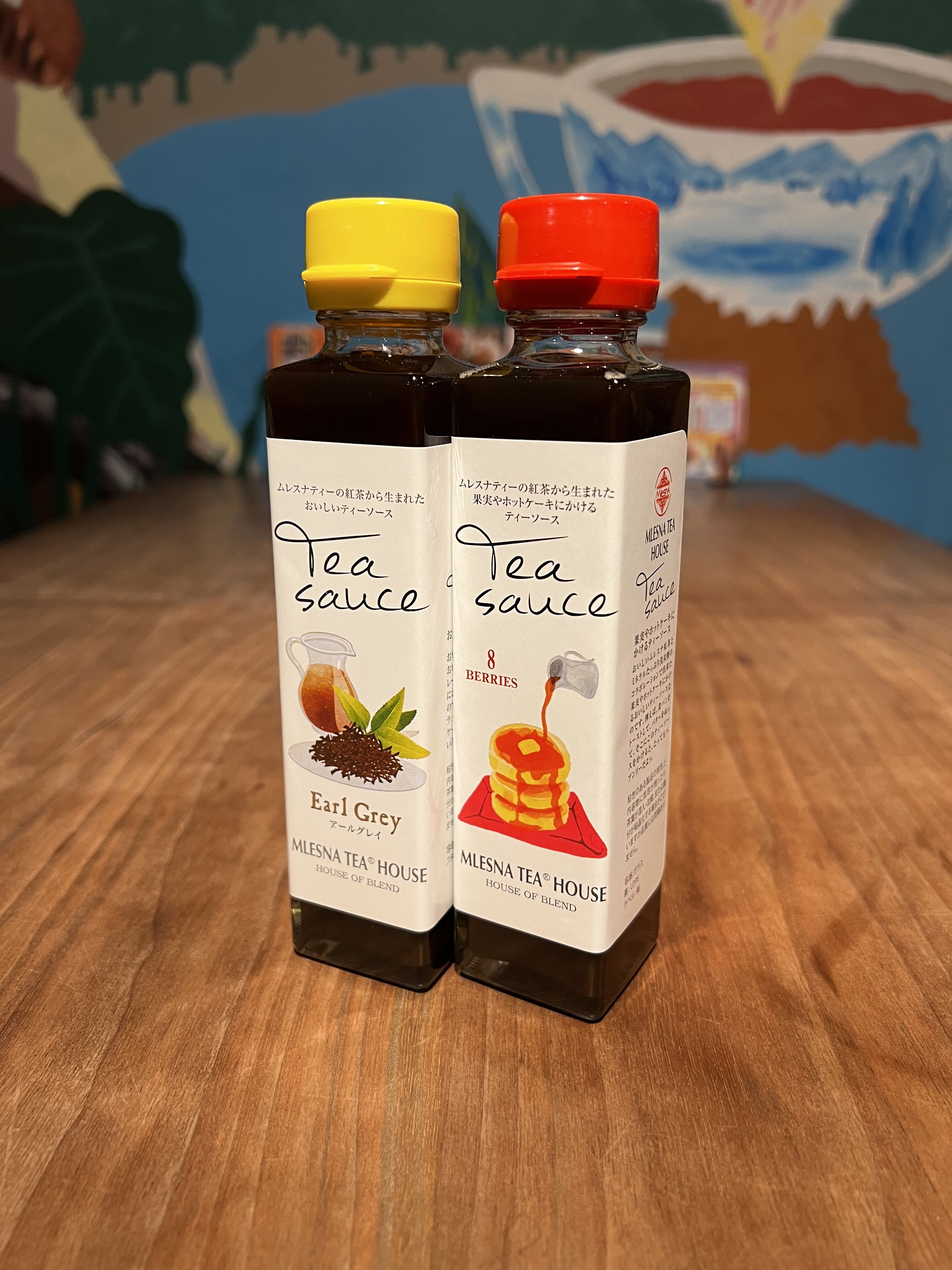 紅茶 ムレスナティー ティーソース(8ベリーズ) ムレスナティーの紅茶から生まれた果実やホットケーキにかけるティーソース