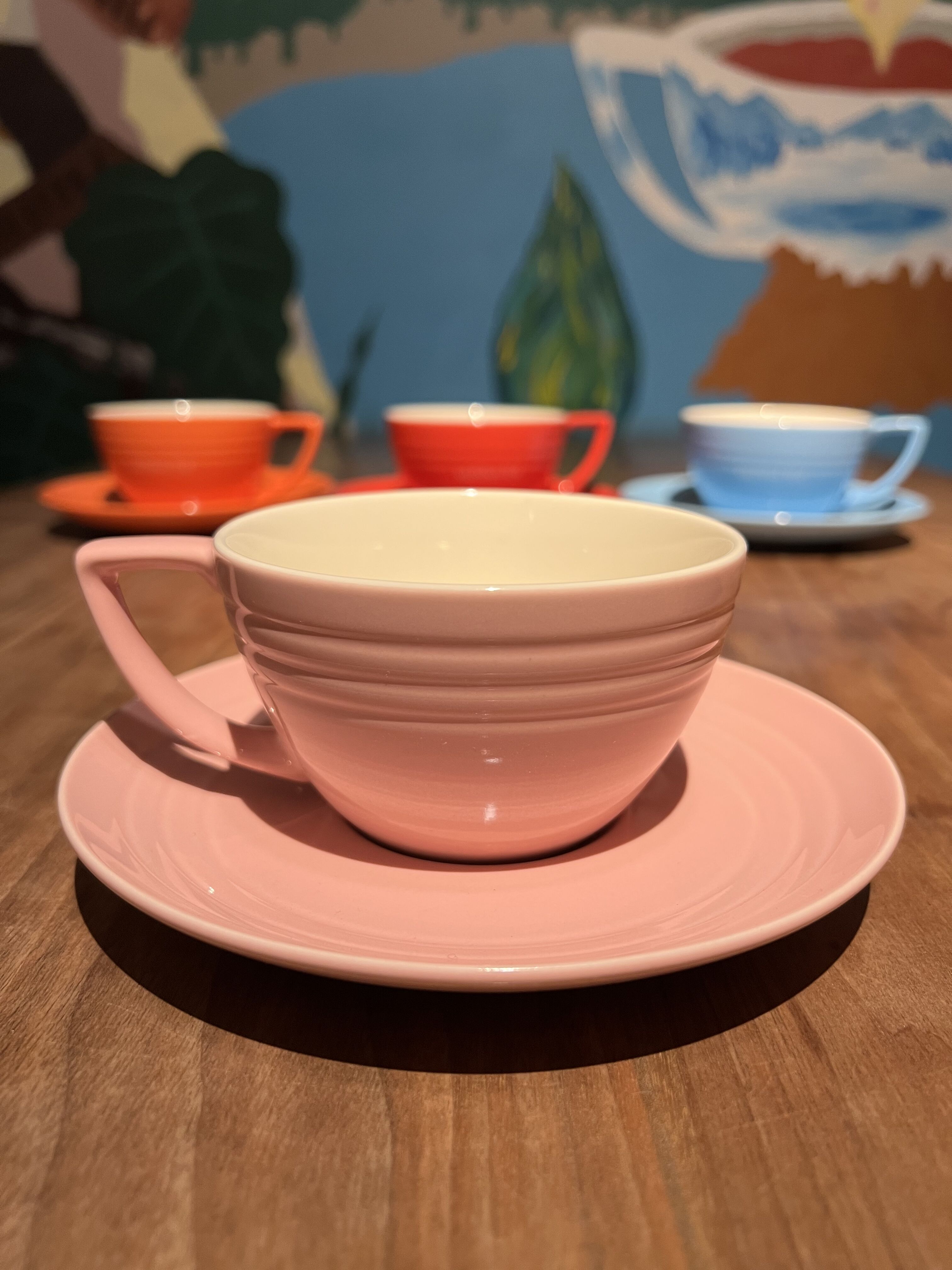 紅茶 ムレスナティー ムレスナティーミニカップ(桃) ムレスナティーカップをおうちでも。