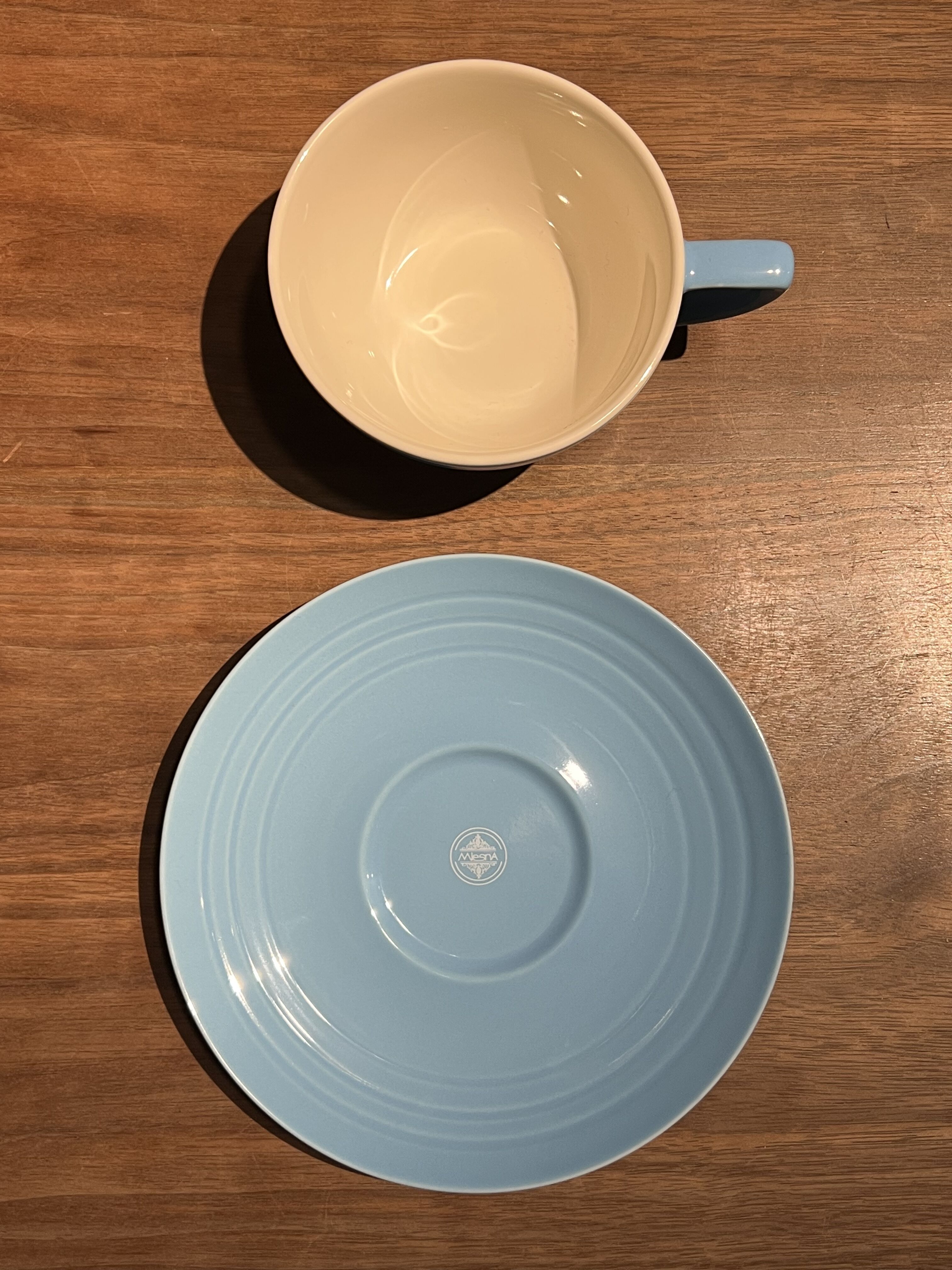 紅茶 ムレスナティー ムレスナティーミニカップ(水色) ムレスナティーカップをおうちでも。