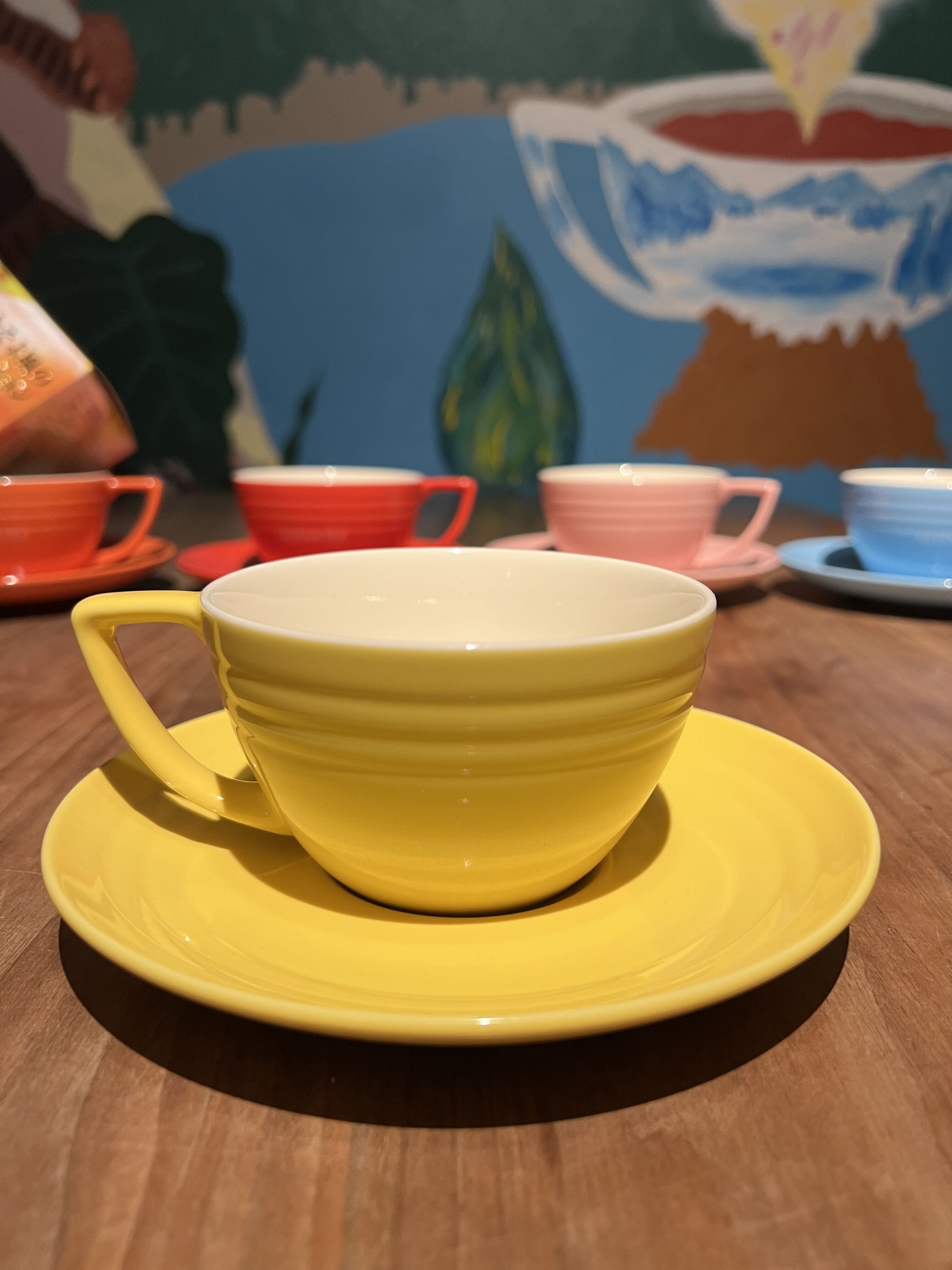 紅茶 ムレスナティー ムレスナティーミニカップ(黄) ムレスナティーカップをおうちでも。