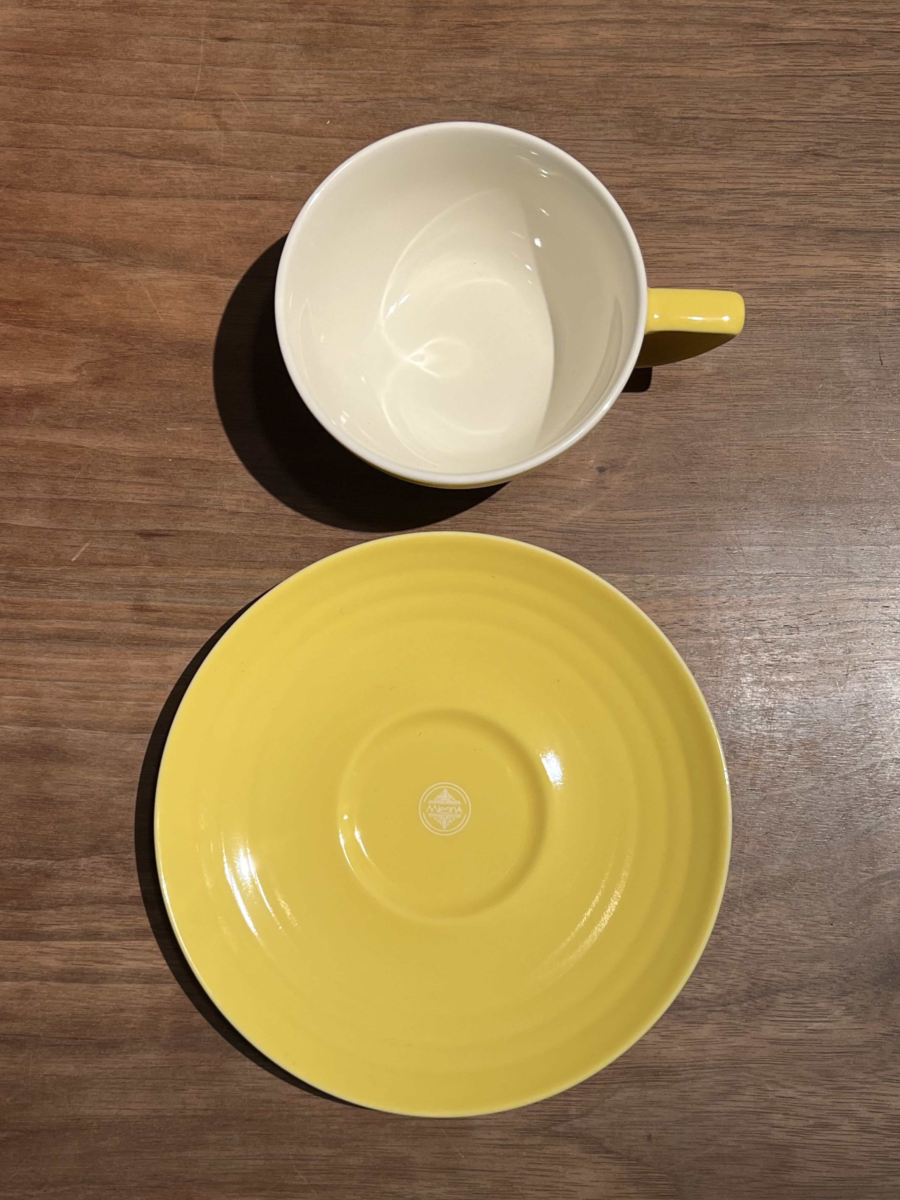 紅茶 ムレスナティー ムレスナティーミニカップ(黄) ムレスナティーカップをおうちでも。