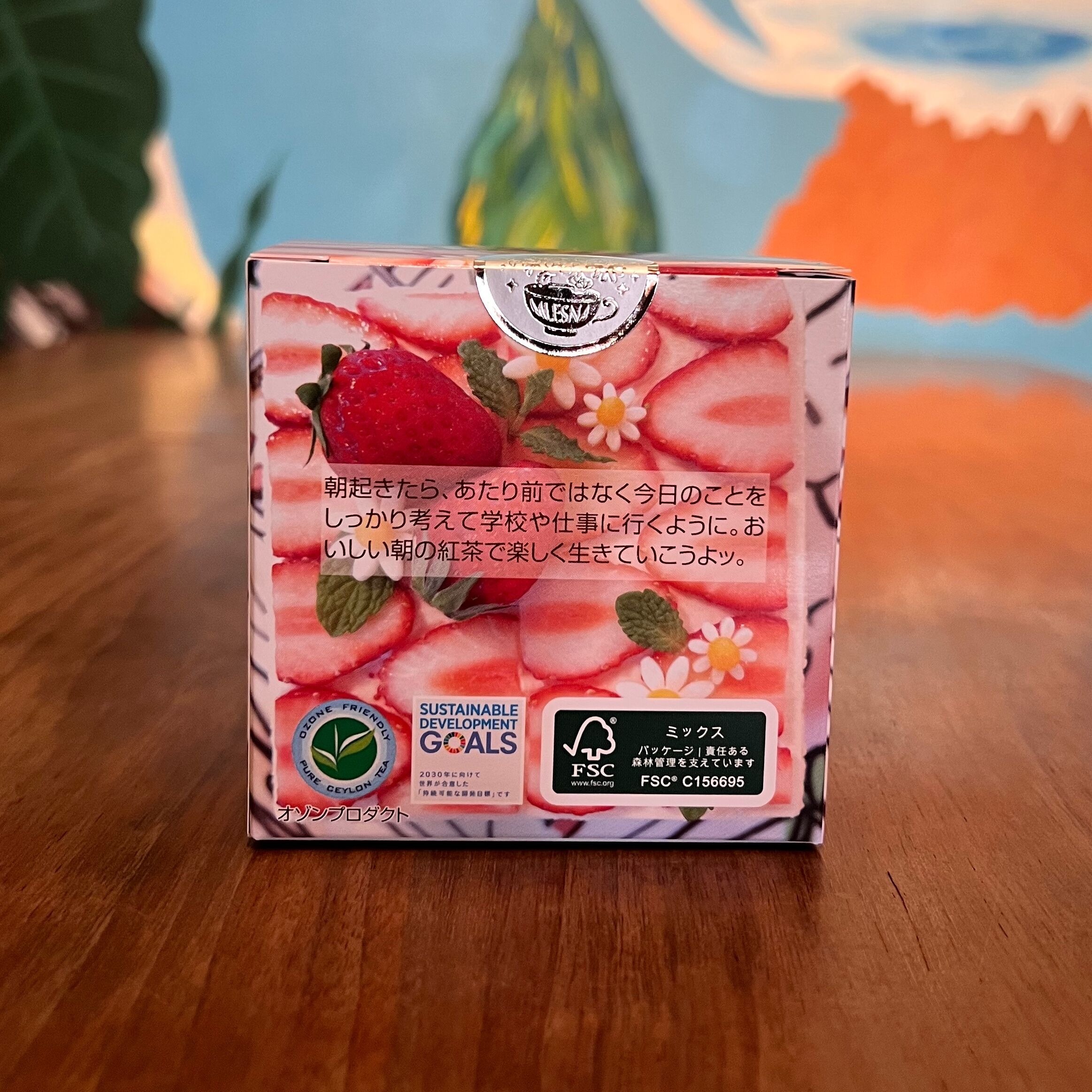 紅茶 ムレスナティー いちごのメルヘン パティスリーのおいしい紅茶